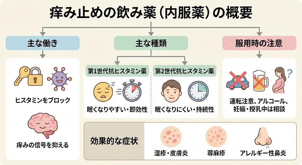 痒み止めの飲み薬