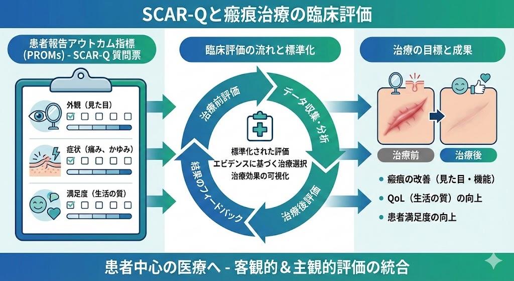 SCAR-Qと瘢痕治療の臨床評価